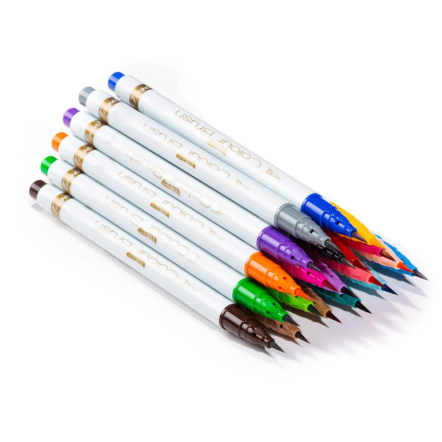 Superior Watercolor Brush Pens Real Brush Pen Watercolor Painting Markers with Flexible Fiber Brush Tips