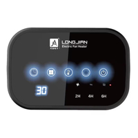 Cheminée électrique portable à faible consommation d'énergie, fonctionnement silencieux, chauffage d'hiver, mini-ventilateur de chauffage PTC pour la pièce