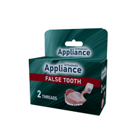 Boîte de rangement en carton personnalisée avec logo pour prothèses dentaires, organiseur de dents, étui pour prothèses dentaires, soins dentaires