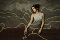 Tapis Twilight Veins en gros, forme rectangulaire, fait main, plusieurs tailles disponibles, Tapis Twilight Veins à vendre