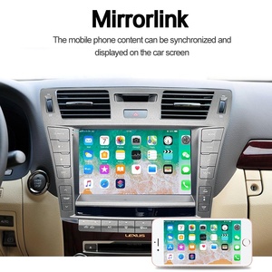 2006-2011 LS460 LS600 Car Navigation <b>Console</b> High/Low Trim Large Dashboard Screen Compatible CarPlay Android Auto LS460 - Product Image 2