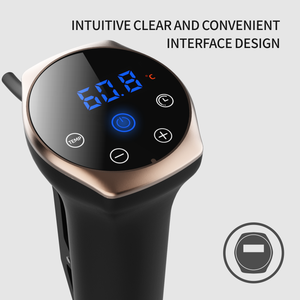 1400W Professionnel Smart Sous Vide Cuisinière En Acier Inoxydable Basse Température <span class=keywords><strong>Mijoteuse</strong></span> Électrique Étanche pour Précision Basse Température - Product Image 3