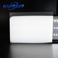 Film diffuseur LED en polycarbonate épais à haute transmission, film diffuseur de rétroéclairage en rouleau
