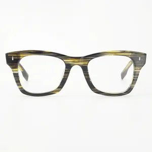 Kacamata Pintar kualitas tinggi model dasar konvensional kaca mata asetat kacamata bingkai kacamata optik untuk pria wanita