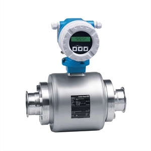 Débitmètre Endress+Hauser E+H en acier inoxydable pour l'eau, les aliments et les boissons, hygiénique, Promag 10H1H 4 pouces - Product Image 1