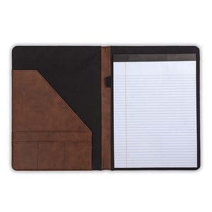 ส่วนบุคคลFauxหนังจัดระเบียบPadfolio CustomบทสรุปA5โฟลเดอร์ - Product Image 4