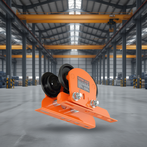 Paranco Elettrico con Carrello Manuale, Capacità 2200 Libbre, Trave in Acciaio, Doppio Manipolatore per Sollevamento Industriale - Product Image 2