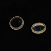 Lentille de collimation en verre asphérique Yun-L 3 mm, EFL 1,95 mm-8 mm, revêtement antireflet, personnalisable OEM, laser LED, garantie 1 an, 90 %