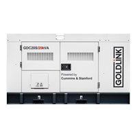 Generador Diésel Super Silencioso Goldlink Power de 22KVA/18KW, 220V, Monofásico, Energía de Reserva, Insonorizado, Refrigeración por Agua