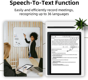 Tablette électronique Epaper, bloc-notes numérique, tablette d'écriture numérique avec écran E Ink respectueux des yeux pour les études, le travail, la prise de notes, la lecture - Product Image 4