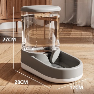 High Quality Household Use Gravity Pet <strong>Feeder</strong> <strong>Automatic</strong> 3.8L Large Capacity Detachable Transparent Pet Water Dispenser for <strong>Cats</strong> - Product Image 5