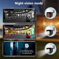 Xmeye Two Way Audio 355° Pan 90° Tilt Cctv Outdoor Waterproof Ip Network Camera Security for Home 4K 8mp Ptz Camera Poe
