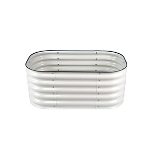 Panier de plantation modulaire de qualité supérieure avec conception empilable pour lit de fleurs surélevé extérieur dans l'usine de jardin produit - Product Image 3