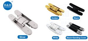Bisagra Oculta Ajustable para Puerta, Bisagra Oculta <span class=keywords><strong>de</strong></span> Aleación <span class=keywords><strong>de</strong></span> Zinc <span class=keywords><strong>de</strong></span> 180 Grados con <span class=keywords><strong>Carga</strong></span> <span class=keywords><strong>de</strong></span> 80kg, EN1634 - Product Image 5