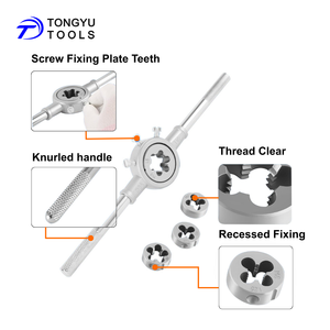 Bộ dụng cụ taro và doa 110 món, hệ mét và <span class=keywords><strong>inch</strong></span>, thép hợp kim, dùng để sửa chữa bu lông và bảo trì chế tạo kim loại, kèm hộp đựng - Product Image 4