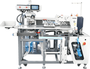 Macchina Automatica Programmabile DS-1510B-PS per Applicazione Tasche con Testa Originale Brother per Cucitura Jeans - Product Image 1