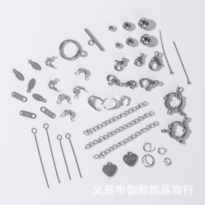 Composants de bijoux en acier inoxydable, formes variées, accessoires DIY pour bracelets et colliers, composants plaqués pour la fabrication de bracelets - Product Image 3