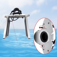 Matériel d'usine accessoire bateau support en aluminium Wakeboard tour conseil support de support marin