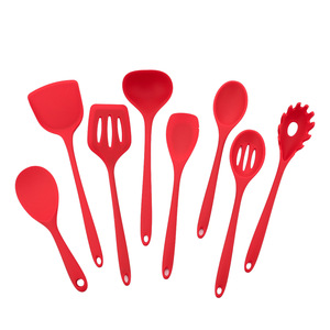 Silicone Kitchen Utensils Set 10 Pcs Non Stick Heat Resistant Food Grade Spoon Spatula Pasta Claw Ladle <b>Cooking</b> Tools - Product Image 2