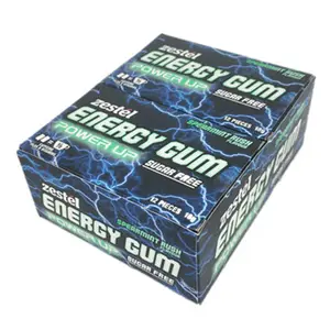 Power Energy Chewing Gum | Sugar Free | HALAL | KOSHER Functional Chewing Gum