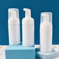 Stock vide 60ml 100ml 150ml 200ml bouteille en plastique de shampooing en mousse bouteille de savon à pompe en mousse pour emballage de soins de la peau