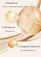 Crème réparatrice visage vitaminée couvrante de luxe personnalisée poudre pressée finition mate fond de teint correcteur pour peau foncée