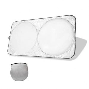 Pare-soleil de voiture pliable personnalisé QM à bon prix pour sublimation, idéal pour la publicité extérieure sur pare-brise - Product Image 5