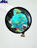 Écran AMOLED rond de 1,51 pouces avec bouton rotatif et encodeur |   Module d'écran tactile SPI 466*466