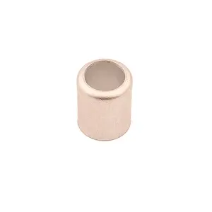 Custom Aluminum Hydraulic Hose Ferrule Round Stop End Hat Crimping Shape Brass Pipe Fittings for Heating