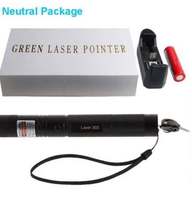 Puissant vert 303 vue Focus torche stylo Laser pointeur Rechargeable lumière LED torche Laser avec verrouillage de sécurité