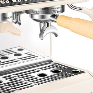 Máquina de Espresso Semiautomática Programable de 2200W, Acero Inoxidable, Ajuste de Temperatura, Filtro Móvil, Frío/Caliente, 20 Bares - Product Image 4