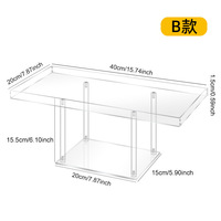 Support de buffet en acrylique, rehausseur de buffet, décoration de fête de mariage, plateau de banquet en acrylique, plateau de service pour traiteur, présentoir à gâteaux et desserts