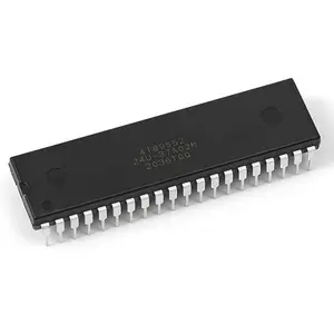 AT89S52-24PU 8051 89 एस Microcontroller के आईसी 8-बिट 24MHz 8KB (8K x 8) फ्लैश 40-PDIP आईसी एमसीयू 8BIT 8KB फ्लैश 40DIP