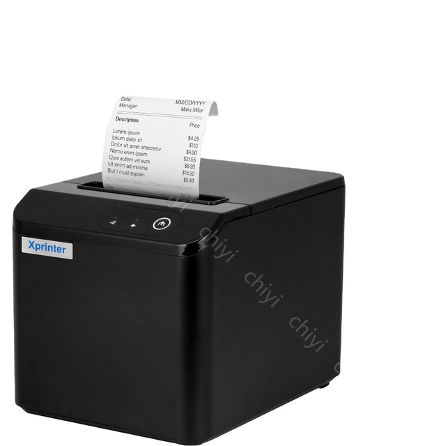 Factory Direct Xprinter T80Q Thermal POS Printer 80mm Mini Ticket Printer 203dpi for Restaurant & Supermarket Cashiers in Stock