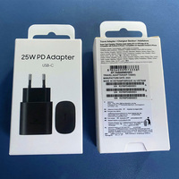 Adaptateur Mural PD 25W 45W Chargeur Rapide Type-C Prise US EU UK Super Chargeur pour Samsung Galaxy S21 S22 S23 S24 Ultra Note 20