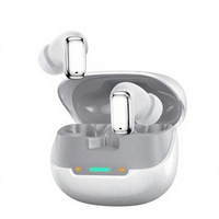 Écouteurs intra-auriculaires sans fil Brightblue True Wireless 5.4 avec indicateur LED, étanchéité IPX4, contrôle tactile, son stéréo, autonomie de plus de 20 heures