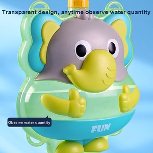 Dibujos animados forma <span class=keywords><strong>de</strong></span> animal elefante conejo mochila transparente pistola <span class=keywords><strong>de</strong></span> <span class=keywords><strong>agua</strong></span> <span class=keywords><strong>de</strong></span> juguete verano al aire libre pistola <span class=keywords><strong>de</strong></span> <span class=keywords><strong>agua</strong></span> con tanque <span class=keywords><strong>de</strong></span> gran capacidad - Product Image 4