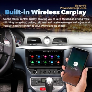 Autoradio Android 10.1 pouces avec GPS, navigation, écran Blu-Ray pour Maserati Gran Turismo 2007-2015, CarPlay, lecteur multimédia vidéo - Product Image 6