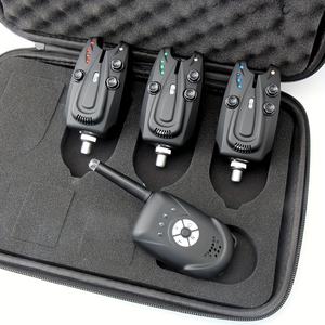 JSFUN 1 + 3 balıkçılık kablosuz Alarm enerji tasarrufu bir çekme dört Set deniz kutup balıkçılık yüksek hassasiyet depo balıkçılık Alarm seti - Product Image 4