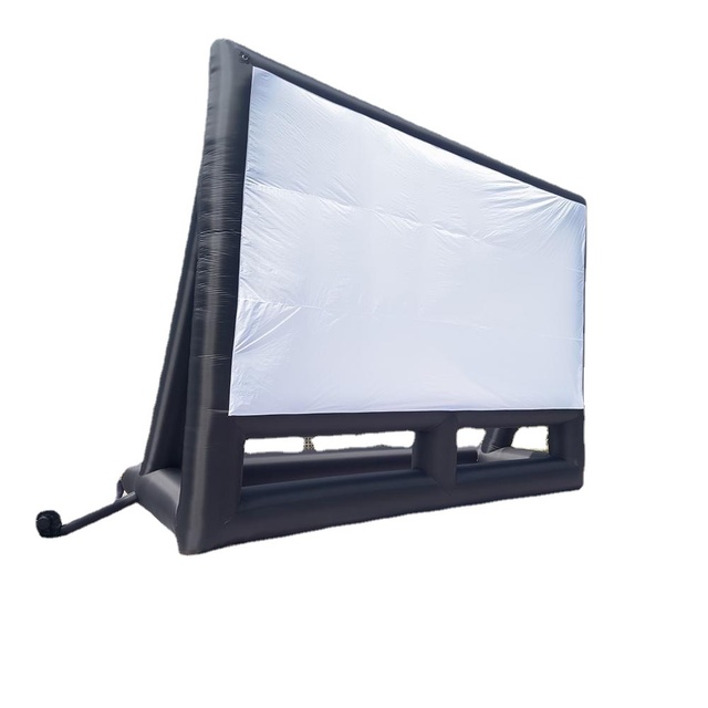 16:9 Airtight Inflatable Outdoor Theater Projector Screen 3x2m Inflatable Cinema Inflatable TV Projector Movie Screen