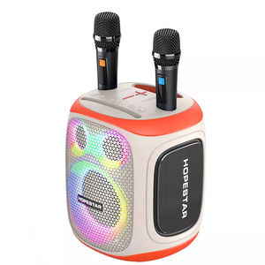 Enceinte de karaoké sans fil Hopestar Party 130 avec microphone, éclairage dynamique RGB, enceinte portable, étanche, pour extérieur - Product Image 2