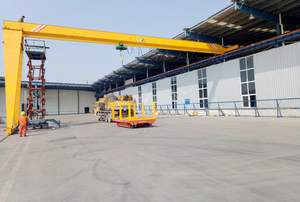 Semi Gantry Hoist 3 Ton 5 Ton 10 Ton For Logistics Center And Storage Yard Heavy Cargo Work With FEM Duty Rating System - Product Image 3