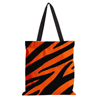 Sacs fourre-tout personnalisés en toile à rayures zébrées couleur équipe sportive Buffalo, sac de shopping, sac de rangement, sac à main Mafia, sac à bandoulière, cadeau pour les fans