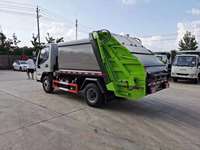 Camion Compacteur de Déchets 4x2 Direct Usine 3m³ – Camion de Collecte des Déchets Compressé pour l'Assainissement Urbain