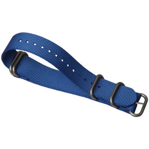 สายนาฬิกาไนลอนแบบสปอร์ต 5 ห่วง ขนาด 18 มม. 20 มม. 22 มม. พร้อมหัวเข็มขัดสีดำ - Product Image 6