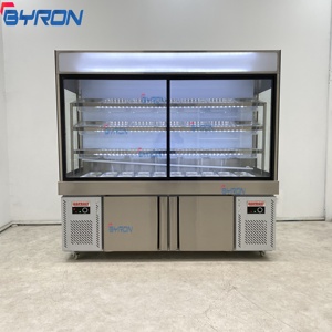 ตู้แช่โชว์หม้อไฟมาล่า แทงค์ แบบละลายน้ำแข็งด้วยมือ ควบคุมอุณหภูมิได้สามระดับ ระบบทำความเย็นด้วยลมตรง สำหรับบาร์ แบบอุณหภูมิเดียว - Product Image 3