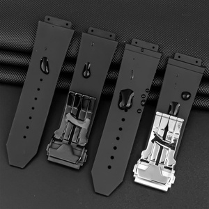 Correa de Reloj de Silicona de 26 mm * 19 mm, 25 mm * 17 mm, Correa de Reloj de Lujo Impermeable, Brazalete de Goma para Reloj - Product Image 3