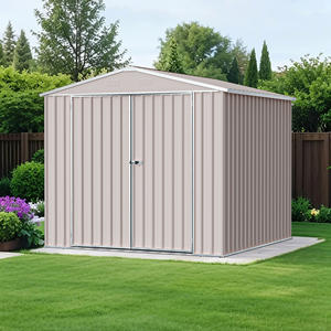 G0808-H180-2H <span class=keywords><strong>Caseta</strong></span> Metálica de Almacenamiento para <span class=keywords><strong>Jardín</strong></span>, Cobertizo Exterior Grande con Puerta con Cerradura, Venta Directa de Fábrica - Product Image 3
