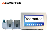 Imprimante jet d'encre CIJ Yaomatec 170P 7 pouces à 2 têtes 5 cm pour marquage continu sur carton, plastique et métal – Machine de codage en ligne de production