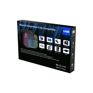 Yeni M2 Öğrenme Özellikli Şarj Edilebilir Kablosuz Arkadan Aydınlatmalı Klavye Air Mouse Uzaktan Kumanda 2.4G+BT <span class=keywords><strong>Android</strong></span> TV Box Akıllı Projektör Bilgisayar - Product Image 5